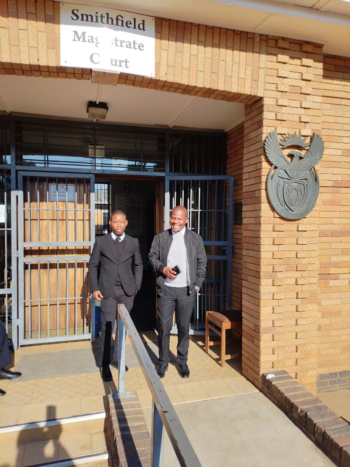 Legal practitioners outside Smithfield Magistrate’s Court
